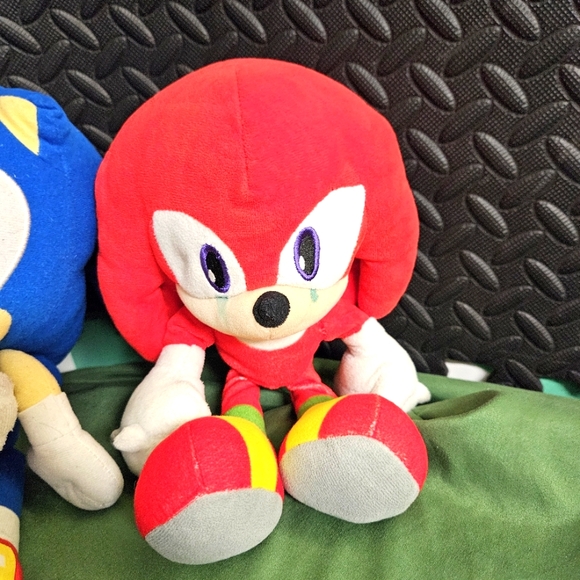 Sonic the Hedgehog Plush Toy Set - Blue, Red, Gray - Picture 13 of 13